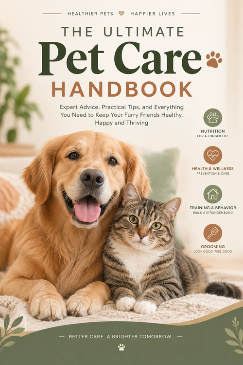 The Ultimate Pet Care Handbook Cover